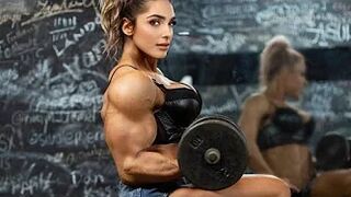 FEMALE BODYBUILDING  - VIKA PIGRIBNYAK, AMAZING FITNESS MODELS #fitness