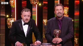 Lee Mack and Chris McCausland make the funniest presenting duo ???? | The BAFTAS 2022 - BBC