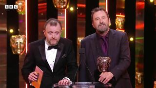 Lee Mack and Chris McCausland make the funniest presenting duo ???? | The BAFTAS 2022 - BBC