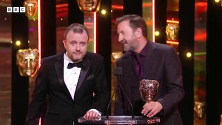 Lee Mack and Chris McCausland make the funniest presenting duo ???? | The BAFTAS 2022 - BBC