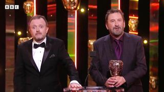 Lee Mack and Chris McCausland make the funniest presenting duo ???? | The BAFTAS 2022 - BBC