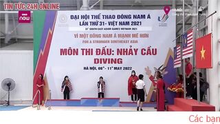 Các VĐV giành huy chương SEA Games 31 đầu tiên của Việt Nam được thưởng "nóng" | Tv24h