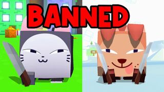 ????Were these PETS BANNED from Pet Simulator X?