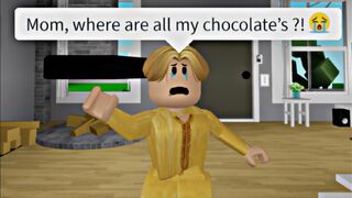 When someone ate all your favorite chocolate! | Brookhaven ???? Meme (Roblox)