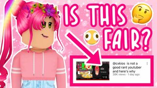 IS @futureneverlands *RUDE*? OR HAS HER FANBASE GONE TOO FAR? (roblox drama/news cxkios cancelled)