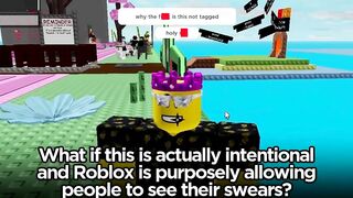 Roblox is ALLOWING SWEARING?