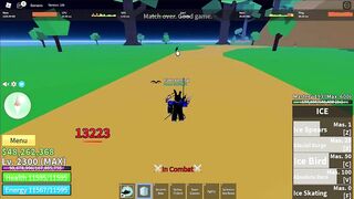 Easy Ice Combo One shot with all fighting style | Roblox | Blox fruits update 17 part 2
