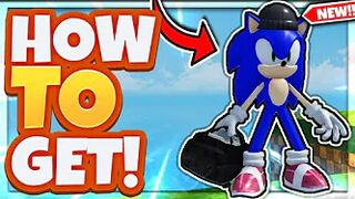 How To Get The *THIEF SONIC* In Roblox Find The Sonic Morphs!