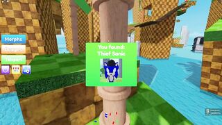 How To Get The *THIEF SONIC* In Roblox Find The Sonic Morphs!