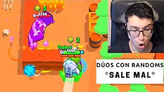 Trebor juega DUOS con RANDOMS (sale mal) - Brawl Stars