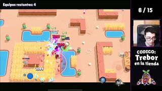 Trebor juega DUOS con RANDOMS (sale mal) - Brawl Stars