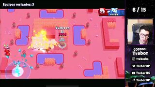 Trebor juega DUOS con RANDOMS (sale mal) - Brawl Stars