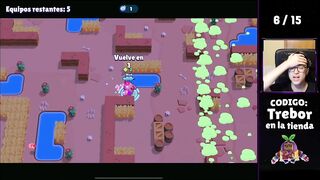 Trebor juega DUOS con RANDOMS (sale mal) - Brawl Stars