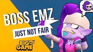 Brawl Stars | EMZ in Big Game is Pure OVERKILL | 1 VS 5