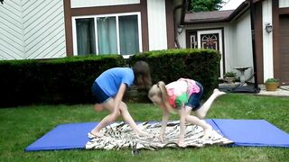 Yoga Challenge Girls Gymnasts ????????????????‍♂️????‍♀️????????????????????????☮