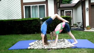 Yoga Challenge Girls Gymnasts ????????????????‍♂️????‍♀️????????????????????????☮