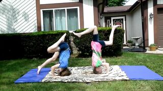 Yoga Challenge Girls Gymnasts ????????????????‍♂️????‍♀️????????????????????????☮