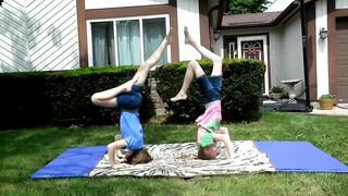 Yoga Challenge Girls Gymnasts ????????????????‍♂️????‍♀️????????????????????????☮