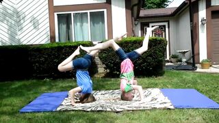 Yoga Challenge Girls Gymnasts ????????????????‍♂️????‍♀️????????????????????????☮