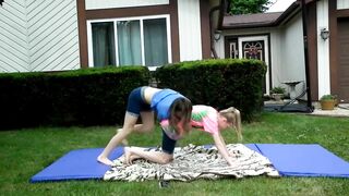 Yoga Challenge Girls Gymnasts ????????????????‍♂️????‍♀️????????????????????????☮