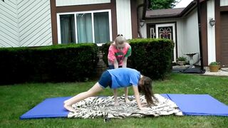 Yoga Challenge Girls Gymnasts ????????????????‍♂️????‍♀️????????????????????????☮