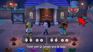 If you group stretching on Saturdays at 3:33 AM with Tom Nook, this happens | ACNH Easter egg |