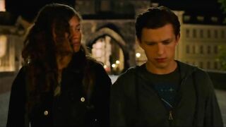 MJ Finds Out Peter is Spider-Man - Date Scene - Spider-Man: Far From Home (2019) Movie CLIP HD