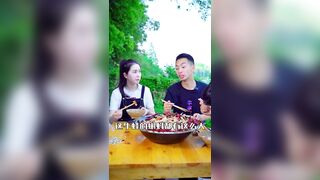Amazing! Spicy Bullfrog Eating Challenge! Village Funny Mukbang 2022 | Chinese Food ASMR Eating Show