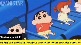 Shinchan sigma rule meme | Shinchan sigma rule memes compilation