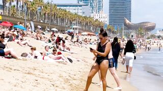 Beach BARCELONETA/Barcelona beach walk 2022????????????️Spain best beaches