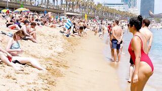 Beach BARCELONETA/Barcelona beach walk 2022????????????️Spain best beaches