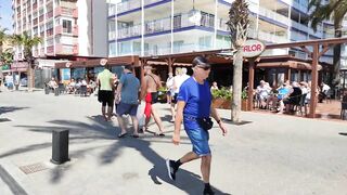 BENIDORM ???????? LEVANTE BEACH BARS MAY 2022 Costa Blanca Spain Walking Tour 4K