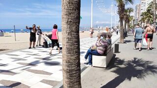 BENIDORM ???????? LEVANTE BEACH BARS MAY 2022 Costa Blanca Spain Walking Tour 4K