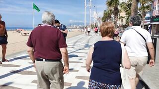 BENIDORM ???????? LEVANTE BEACH BARS MAY 2022 Costa Blanca Spain Walking Tour 4K