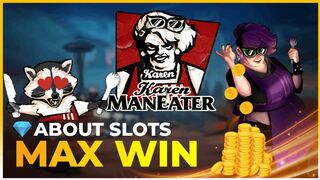 KAREN MANEATER MAX WIN! 11 757X! LIVE ON CASINODADDY STREAM!