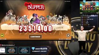 KAREN MANEATER MAX WIN! 11 757X! LIVE ON CASINODADDY STREAM!