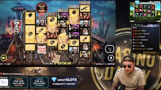 KAREN MANEATER MAX WIN! 11 757X! LIVE ON CASINODADDY STREAM!