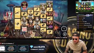 KAREN MANEATER MAX WIN! 11 757X! LIVE ON CASINODADDY STREAM!