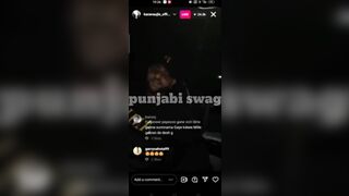 Karan aujla New instagram live today | Karan aujla live reply to sidhu moose wala | Gangsta song |