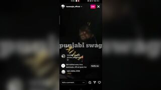 Karan aujla New instagram live today | Karan aujla live reply to sidhu moose wala | Gangsta song |