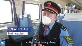 GLOBALink | Slow-speed trains facilitate people's travel in China's Xinjiang