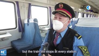 GLOBALink | Slow-speed trains facilitate people's travel in China's Xinjiang