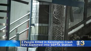 Police: Vehicle in Deadly SEPTA Station Crash Was Traveling More Than 100MPH, No Attempts Of Stoppin