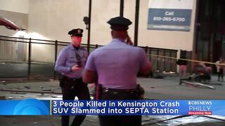 Police: Vehicle in Deadly SEPTA Station Crash Was Traveling More Than 100MPH, No Attempts Of Stoppin