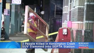 Police: Vehicle in Deadly SEPTA Station Crash Was Traveling More Than 100MPH, No Attempts Of Stoppin