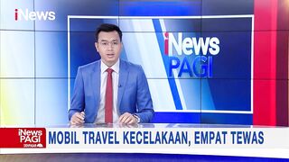 Empat Orang Tewas dalam Kecelakaan Mobil Travel di Jalur Pantura Subang #iNewsPagi 11/05