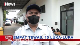 Empat Orang Tewas dalam Kecelakaan Mobil Travel di Jalur Pantura Subang #iNewsPagi 11/05