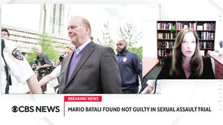 Celebrity chef Mario Batali found not guilty in sexual misconduct trial