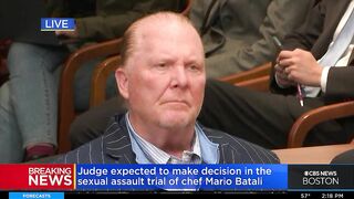 Judge finds celebrity chef Mario Batali not guilty in sexual assault trial