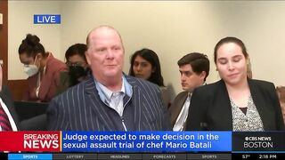 Judge finds celebrity chef Mario Batali not guilty in sexual assault trial